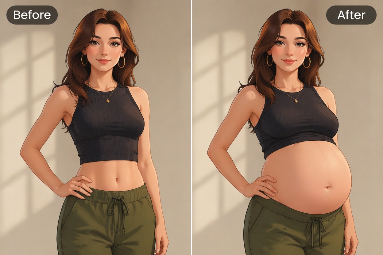 AI Belly Inflation — Flexible Art Directions