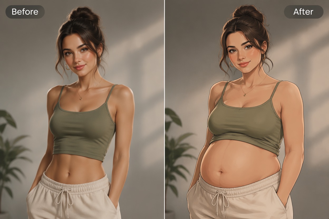 AI Belly Inflation hero image